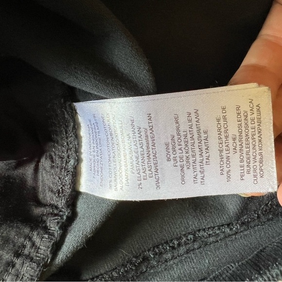 Lauren Ralph Lauren Black Corduroy Pants - Size 12 - Picture 4 of 5